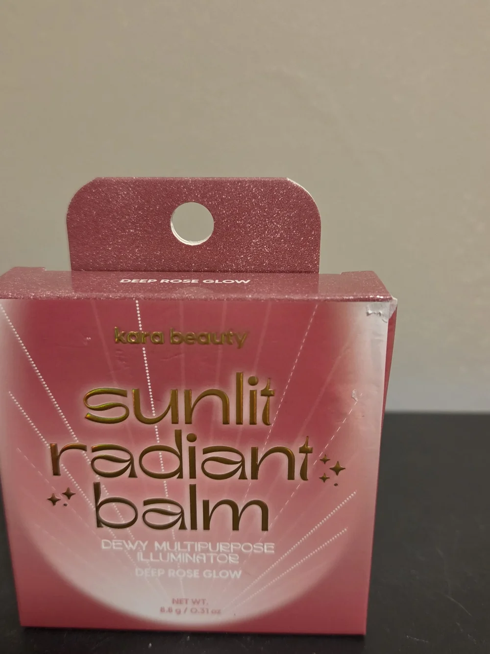 Kara Beauty Sunlit Radiant Balm - Deep Rose Glow (Pink)